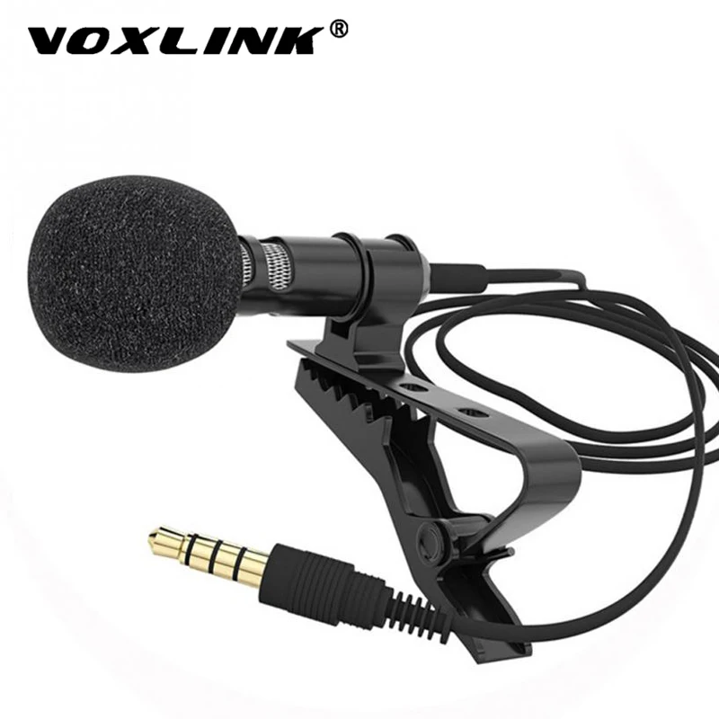 Зажим для микрофона VOXLINK 3 5 мм зажим речи в лекции 1 м/3 м |