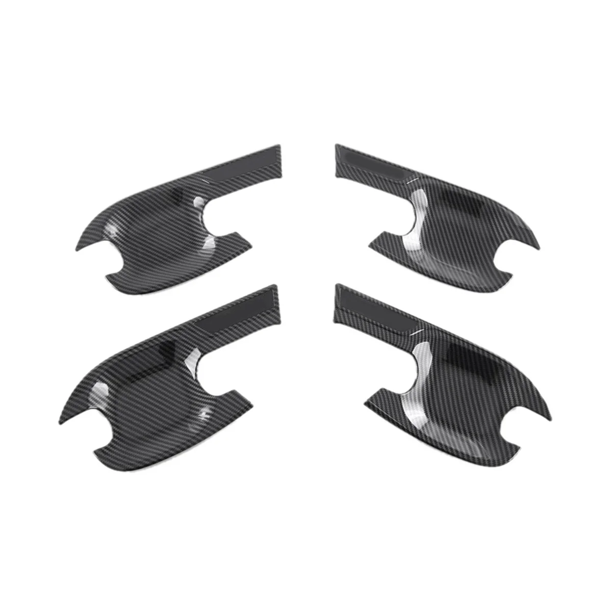 

4Pcs Car Outer Door Handle Bowl Trim Cover for ISUZU D-MAX 2019-2023 Door Bowl Decor Sticker Exterior Accessories