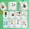 100 Chinese Hieroglyphics Cards Mandarin Chinese Learning Flashcards Characters Stroke Order Boost Vocabulary with Visual 3
