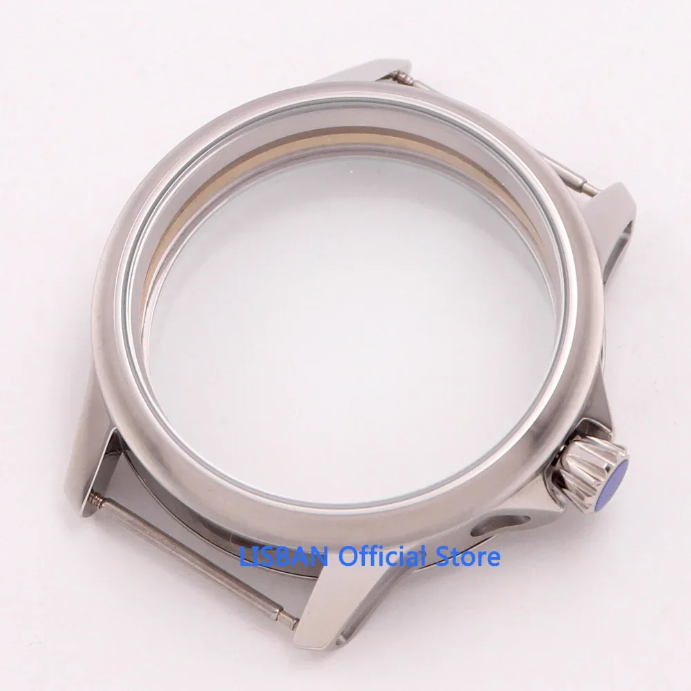 

45mm Stainless Steel watch case fit ETA 6497,6498 ST36 hand winding movement watch parts