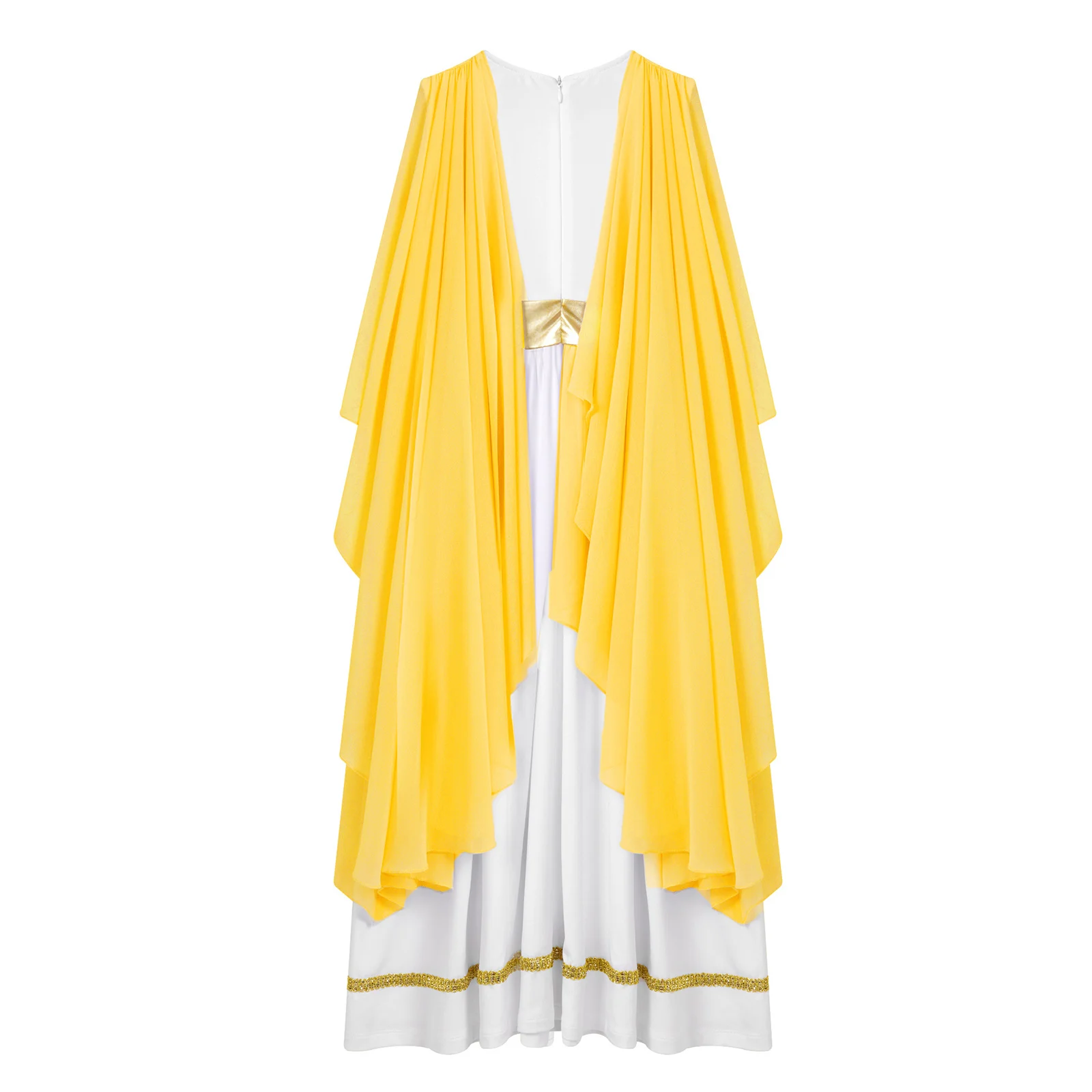 Kids Girls Roman Grecian Athena Gown Queen Dress Ancient Greek Toga Princess Cosplay Costume Shawls Flowy Mythology Tulle Toga