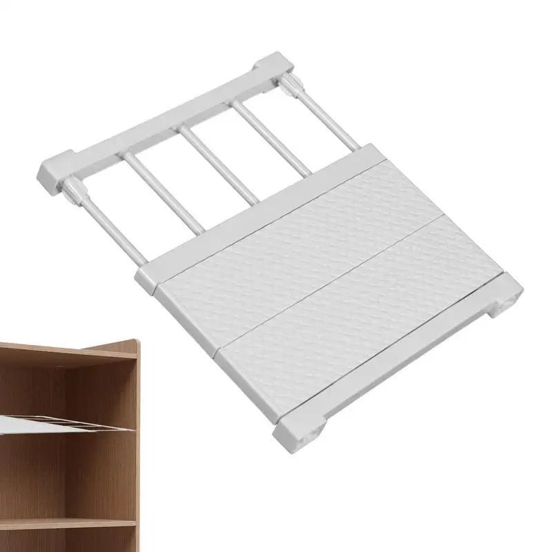 

Closet Divider Shelves Adhesive Organizer Cabinet Shelving Rack Home Storage Separator Shelf For Bedroom Kitchen Bathroom Study