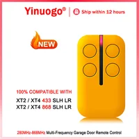 For XT2 868 SLH LR 787009 / XT4 868 SLH LR 787010 868MHz Garage Door Remote Control XT2 XT4 433 SLH LR 787007 787008 433MHz 1