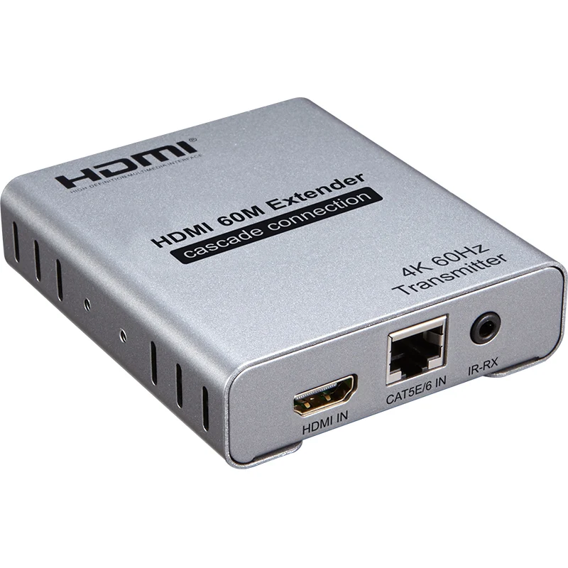 HDMI 2.0 4K 60HZ 60M HDMI ͽٴ 1080P 120M RJ45 ̴ Lan CAT5e Cat6 ̺ ĳ̵  Ȯ PC DVD-TV