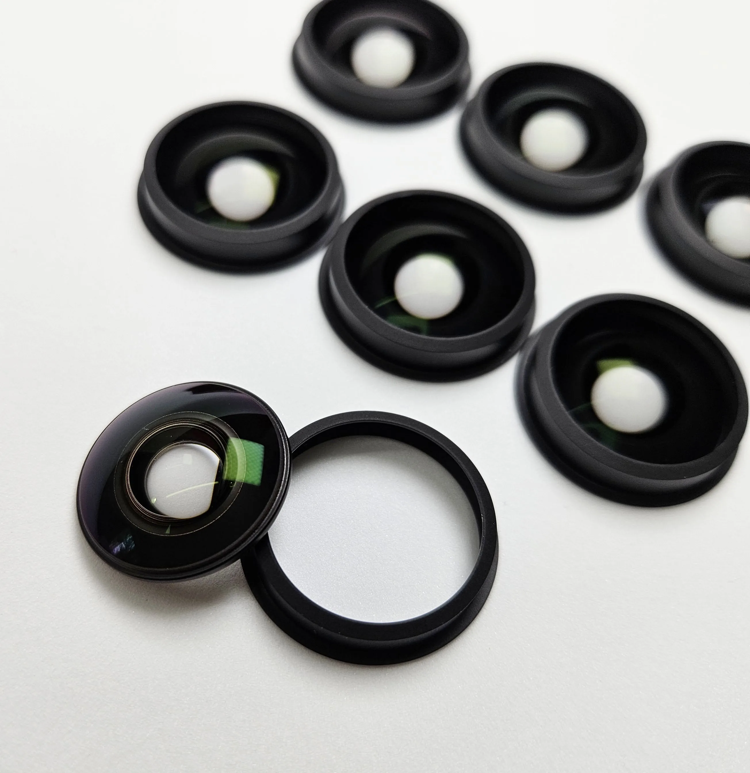 Lens Glass Replacement For Insta360 X3 Camera Repair Part 100% New with Base Universal front and behind Lenses 4