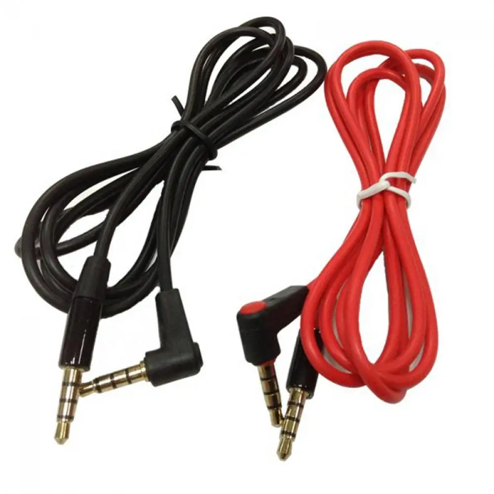 

100PCS lots 1.2M 3.5mm Male to Male Detox/Pro Headphone Replacement Audio Extension Cable AUX Cable