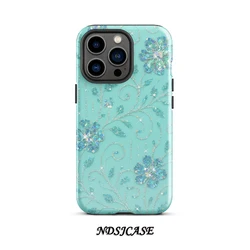 Almafi Luxury Double - Layer Back Cover Phone Case - iPhone XSMax (FLR - RS65201)