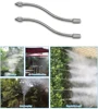 10PCS 3/16" Flexible Mister Nozzle Extensions 20cm Brass Mist Rod Bendable Extended Pole for High Pressure Misting Fittings 2
