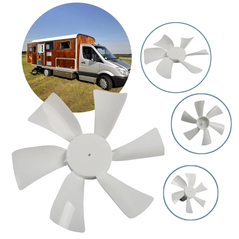 

Лопасти вентиляционного вентилятора RVs Сменные лопасти вентиляционного вентилятора с 6 лопастями Вытяжной вентилятор двигателя