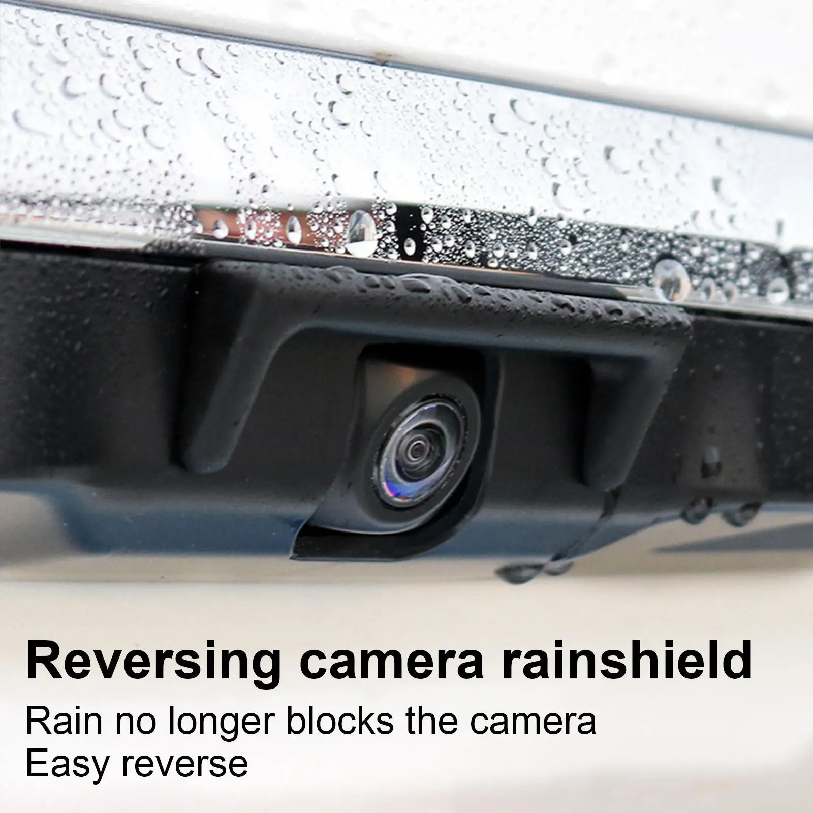 Car Rainproof Rear Camera Cover Anti Rain Cover Automobile Waterproof Shield Trim Cover Sticker Rain shield With Strong Adhesive