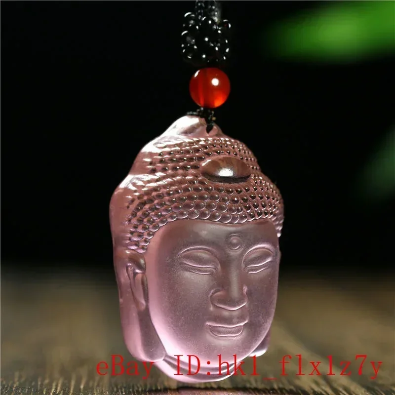 Collana UNICRAFTALE Con Ciondolo Buddha Maitreya In Giada: 4 Colori, Amuleto Portafortuna Feng Shui In Cristallo