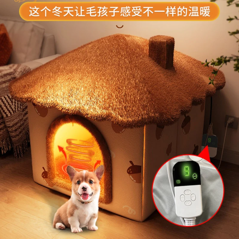 

Kennel Closed Indoor Winter Warm Heating