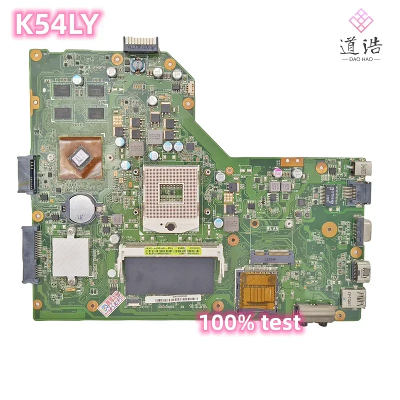 For ASUS K54LY REV:2.1 Laptop Motherboard X54HR DDR3 Mainboard 100% Tested Fully Work 4 For ASUS K54LY REV:2.1 Laptop Motherboard X54HR DDR3 Mainboard 100% Tested Fully Work - Image 2