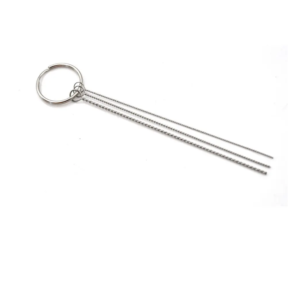 Airbrush Cleaning Kit Airbrush Spray Gun Nozzle Cleaning Needle & Brush Set Repair Tool 11pcs/set
