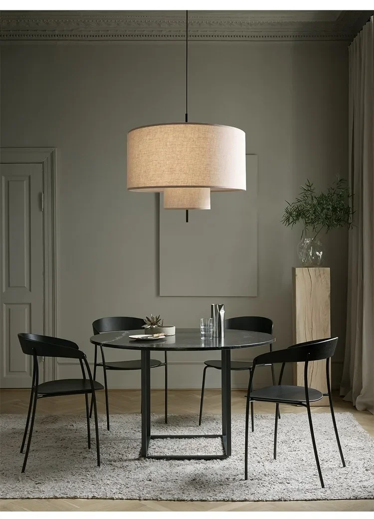 Elegant Fabric Chandelier