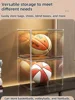 Super Big Transparent Storage box Blind Box Showcase for fingures organizes Acrylic Box helmet book showcase display dustproof 3