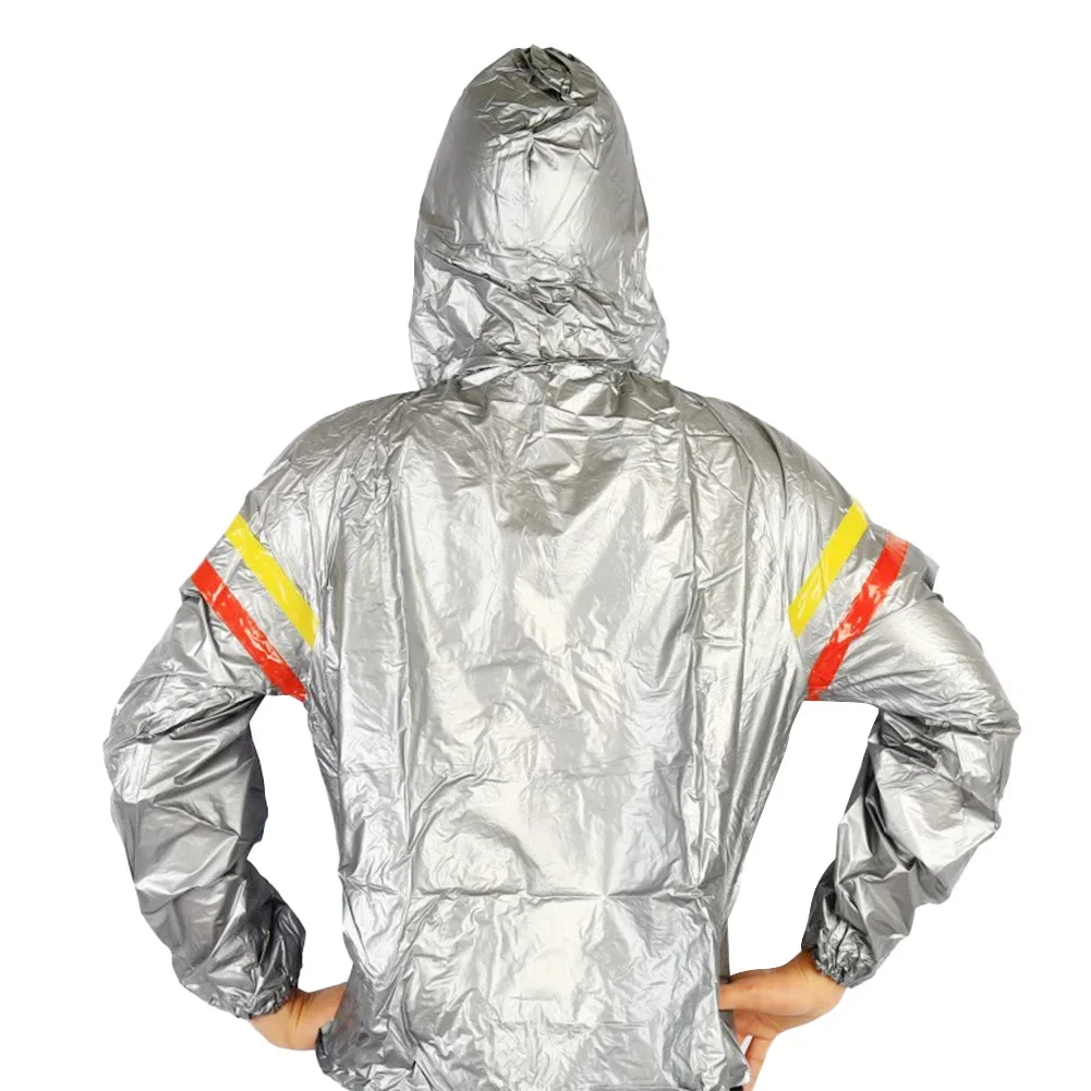 Fitness Weight Loss Sweat Sauna Suit Exercise Gym Anti-Rip Waterproof Fat Burning sports suit