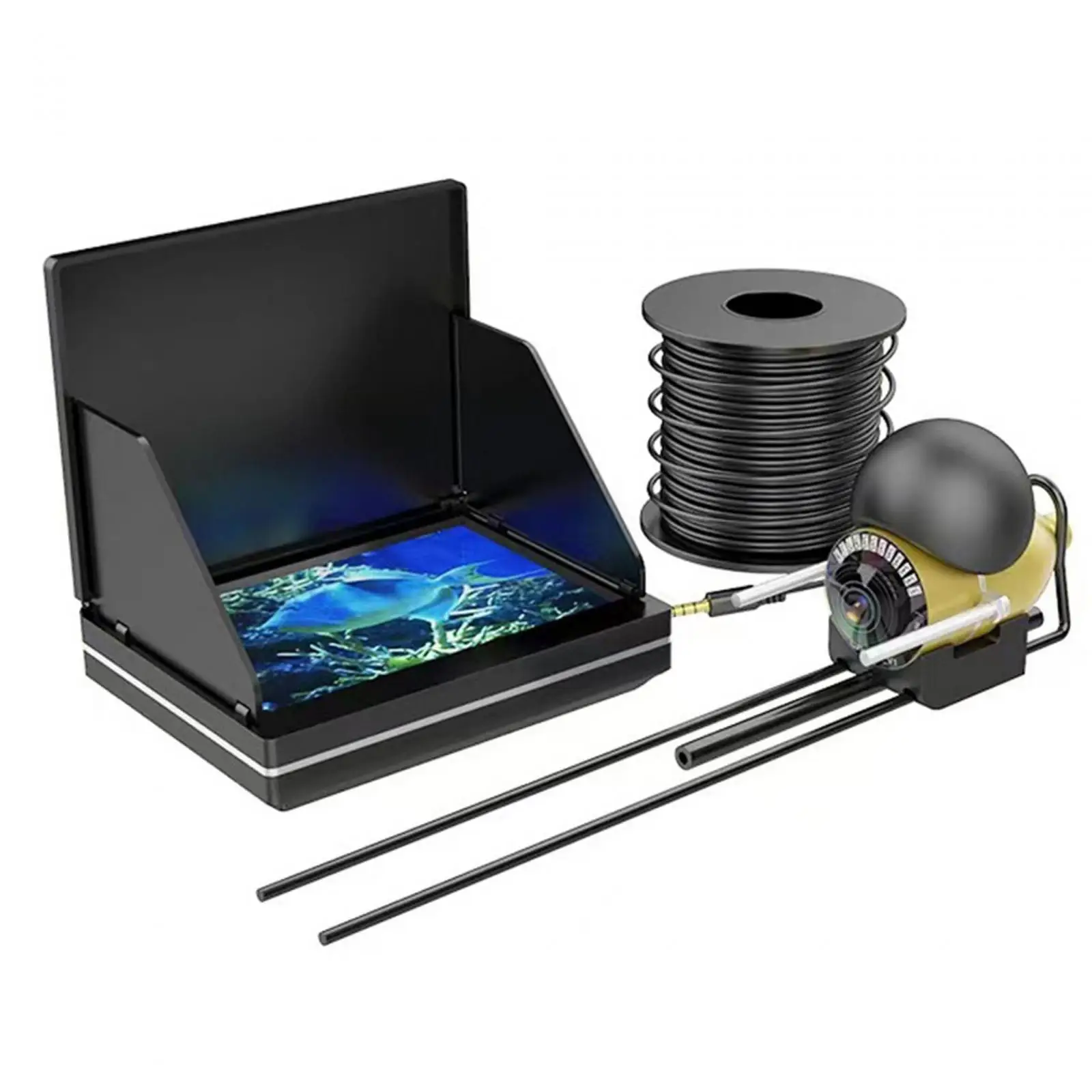 Underwater Fishing Camera Depth Finders Fish Finders Sea Ice Fishing Boat