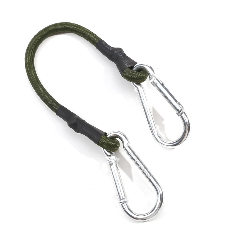 Description Picture 6 of item30-120cm Heavy Duty Bungee Cord Elastic Tie Strap String Carabiner Hooks Kayak Cycling Luggage Packing Ropes Camping Accessories