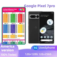 Google Pixel 7pro 5G 6.7Inch Google Tensor LTPO AMOLED 120Hz Screen 30W Super Charge 5003mAh Battery OTG used phone 1