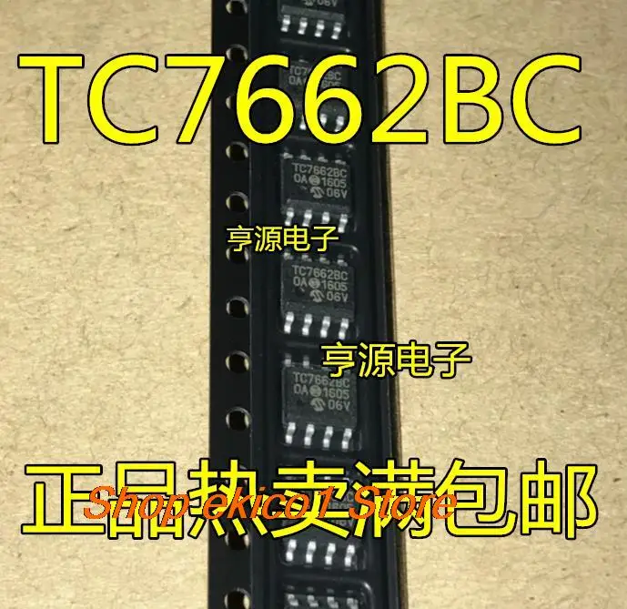 

5pieces Original stock TC7662B SOP-8 TC7662BC TC7662BCOA BEOA