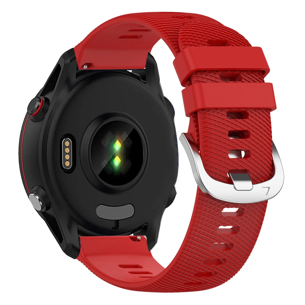 Two-Tone Silicone Strap, 22mm/20mm – Versatile Active Bracelet Watchband