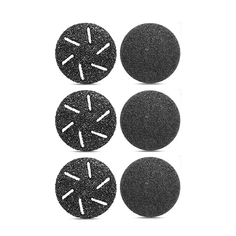 6 PCS/Set Replacement Sandpaper Disk Foot Pedicure Discs Sanding Paper Accessory For Electric Foot File Callus Remover Machine 6