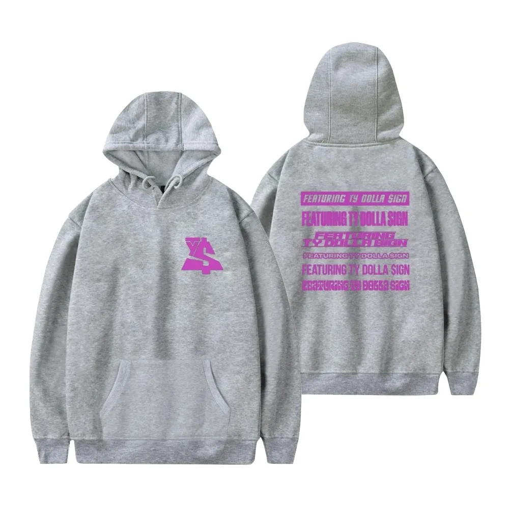 Moletom com capuz masculino e feminino, pulôver fashion, roupas de manga comprida, com Ty Dolla $ ign 2024