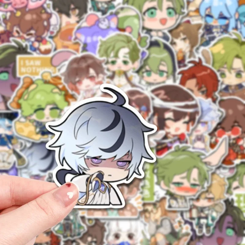 NU Carnival Stickers Edmond Aster Kuya Olivine Yakumo Printing Stationery Kid Sticker School Supplies Decoration Kawaii Gifts