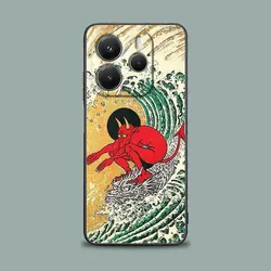 Japanese Culture Wave Dragon Anime Phone Case Cover - Note 14 Pro Plus 5G (ZMBLA 01)