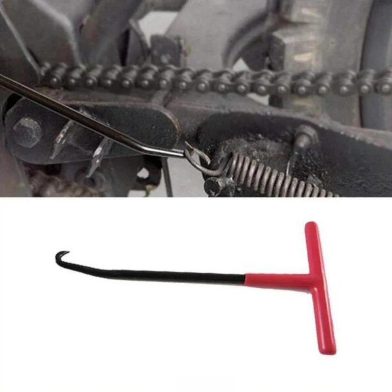 Red 1 motorcycle tool motorcycle exhaust spring hook Thandle exhaust