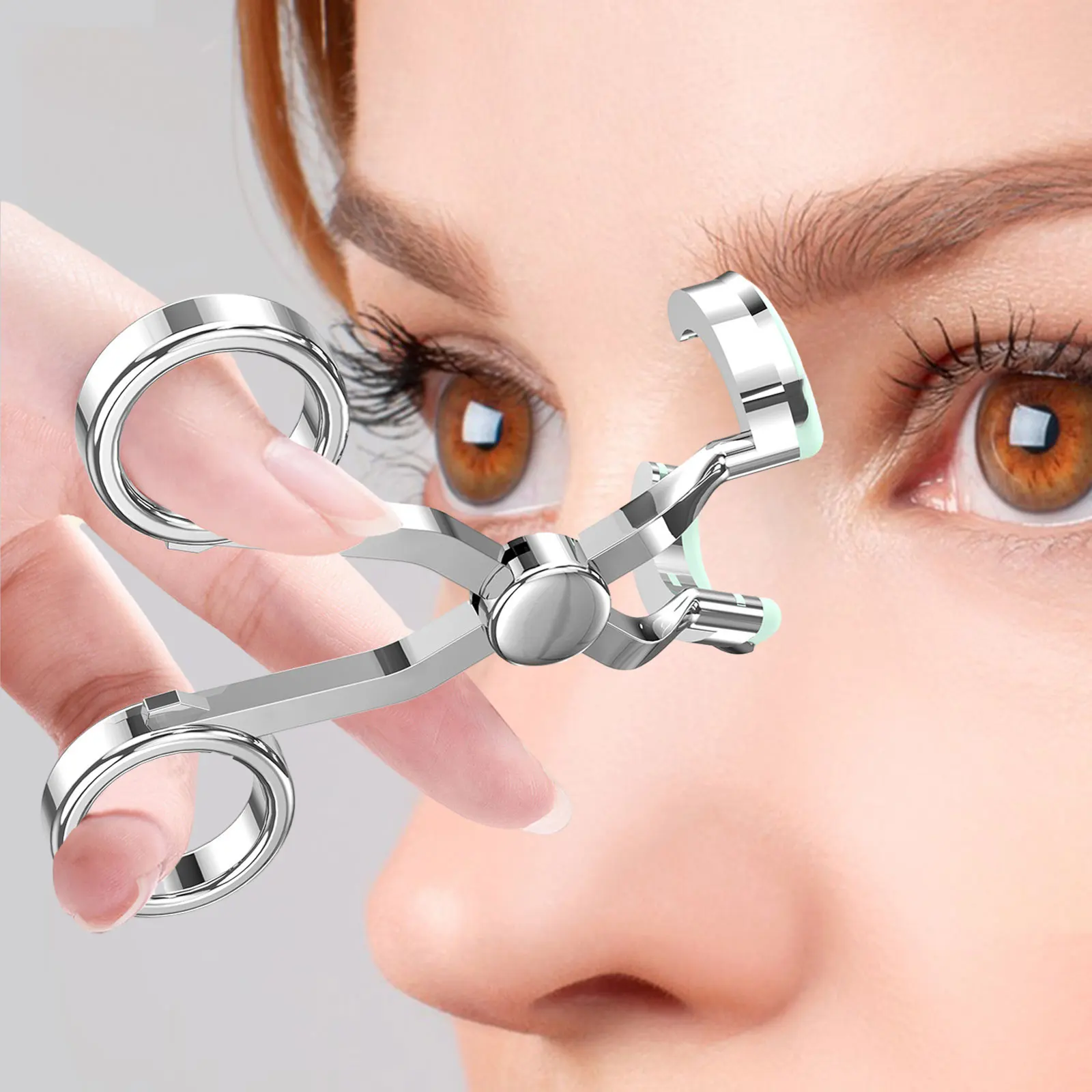 Eyeglass Clips Support Eyelids Mirror Contact Len Inserter Remover Travel Soft Hard Makeup Tools Beauty Supplies