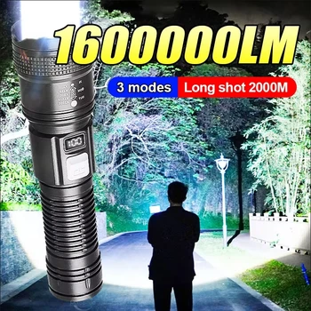 1600000 LM Super Bright Flashlight 1