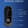 Smart Home Outdoor Wireless Video Doorbell WIFI HD Outdoor Phone Camera Security Video Intercom Night Vision  IP65 Rainproof 6