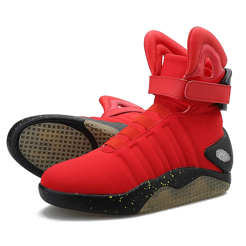 USB Rechargeable Led Shoes Fashion Casual Shoes Glowing Desert Boots for Man and Women Men Boots casual board shoes,casual sneakers