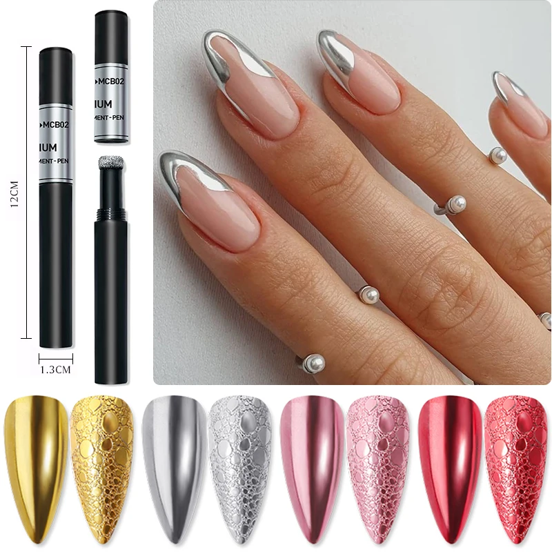 Nail Decoration Powder Glitter Pigment UV Gel