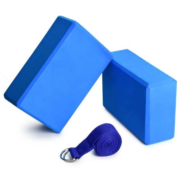 Yoga Blocks and Straps Set