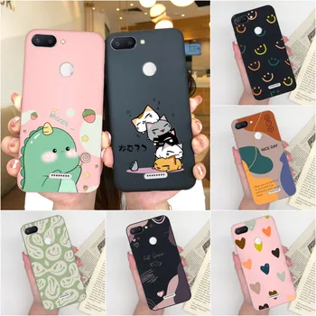 Case Cover For Xiaomi Redmi 6A 6 Pro Luxury Cute Fancy Matte Shockproof Protective Silicone Soft TPU Bumper For Redmi 6 A Fundas