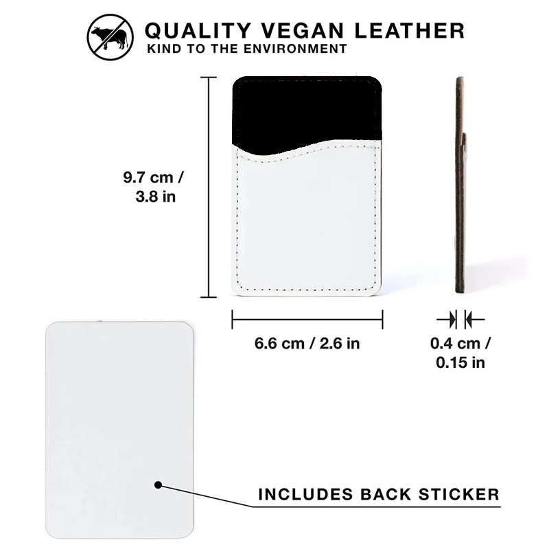 Elegant PU Leather Phone Wallet and Card Holder