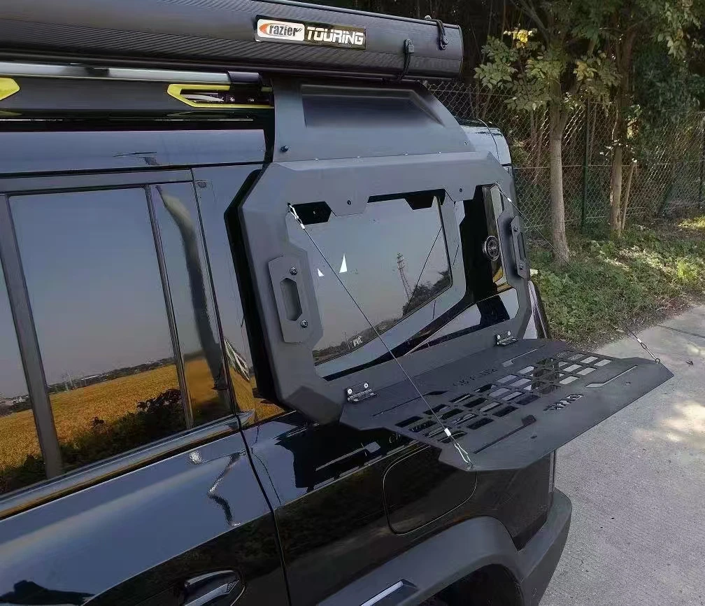 Jetour T1 NEW DESIGN Jetour Traveler Exterior Accessories Car Exterior Side Box Waterproof Side Tool Storage Boxcustom