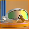 Swimming Goggles Adult Anti-fog HD Large Frame Eyewear Swimming Glasses Professional Adjustment Headband Water Sports Glasses 4