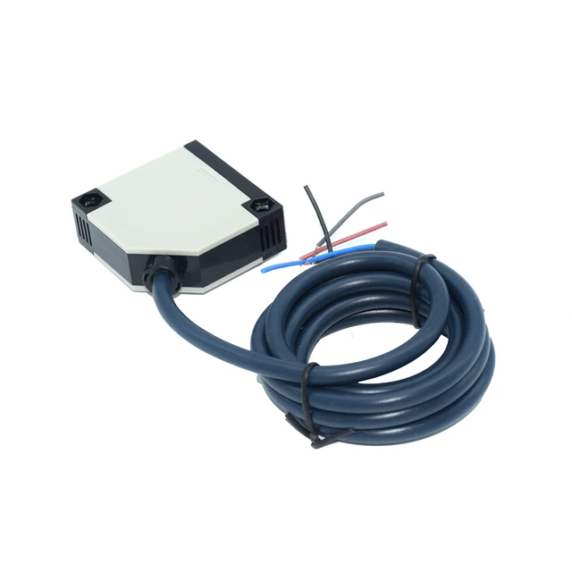 DC12-24V Reflective Photoelectric Switch Photocell E3JK-R4M1 Infrared Beam Detector Square Reflex Light Barrier Sensor 6