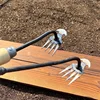 Hoe Weeding Artifact, Uprooting and Weeding Tools, Gardening Hoeing Rake, Manganese Steel Farm Tool, Small Hoe, Loosening Soil a 5
