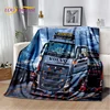 HD Volvo Truck Lorry 3D Printing Soft Flannel Blankets,Throw Blanket Comfortable Blanket for Picnic Beds Sofa Home Bedroom Gifts 6