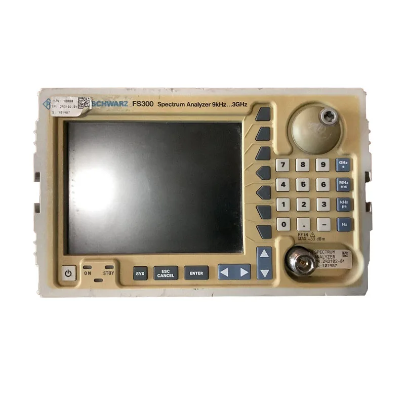 Spettrometro Rohde & Schwarz Fs300 Da 9 Khz A 3 Ghz Da 200 Hz A 1 Mhz