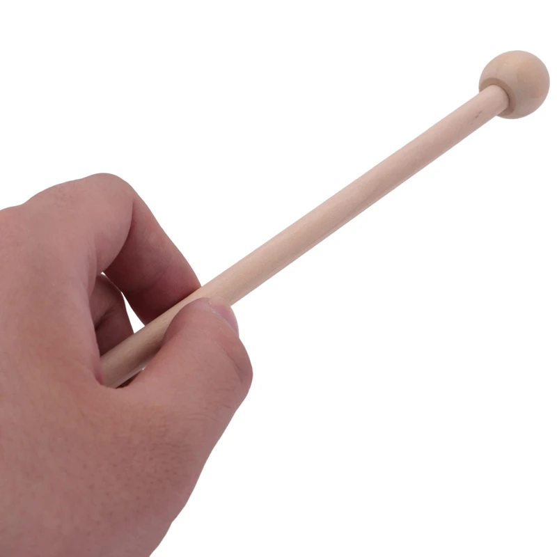 Wood Mallets Percussion Sticks for Energy Chime Xylophone Wood Block Glockenspiel and Bells 2 Pair drum percussion accessories,drum accessories,musical percussion toy