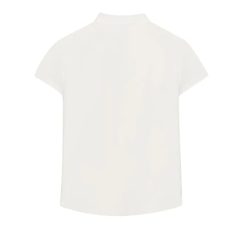 Y2k 여성 핑크 캐주얼 슬림 셔츠 Mujer2026 봄 신작 여성 패션 섹시한 핫걸 스플릿 폴카 도트 탑