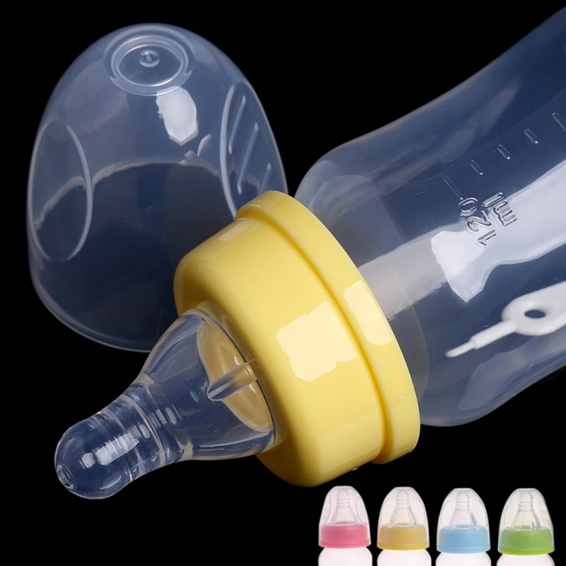 120ml Baby Bottle Infant Newborn Children Learn Feeding Drinking Milk Bottles Portable Breast Nipple Pacifier Bottles milk bottle,feeding bottle