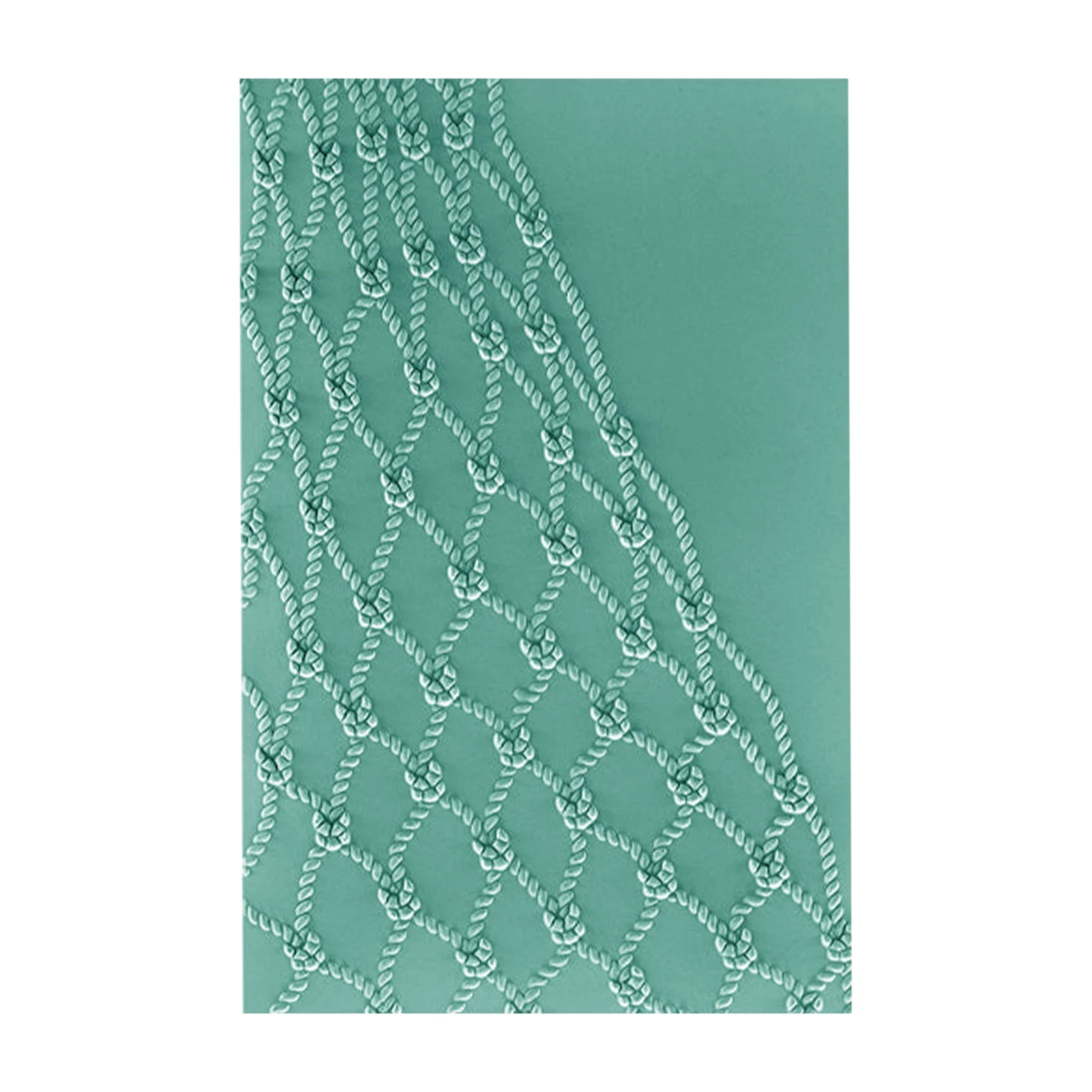 Fishing Net 3D Embossing Folder Patterns Templates For Adding Texture And Dimension To Craft DIY Scrapbooking Card Background