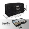 Custom Travel Evil Hands Skull Toiletry Bag Kawaii Halloween Gothic Skeleton Cosmetic Makeup Organizer Storage Dopp Kit Case 4